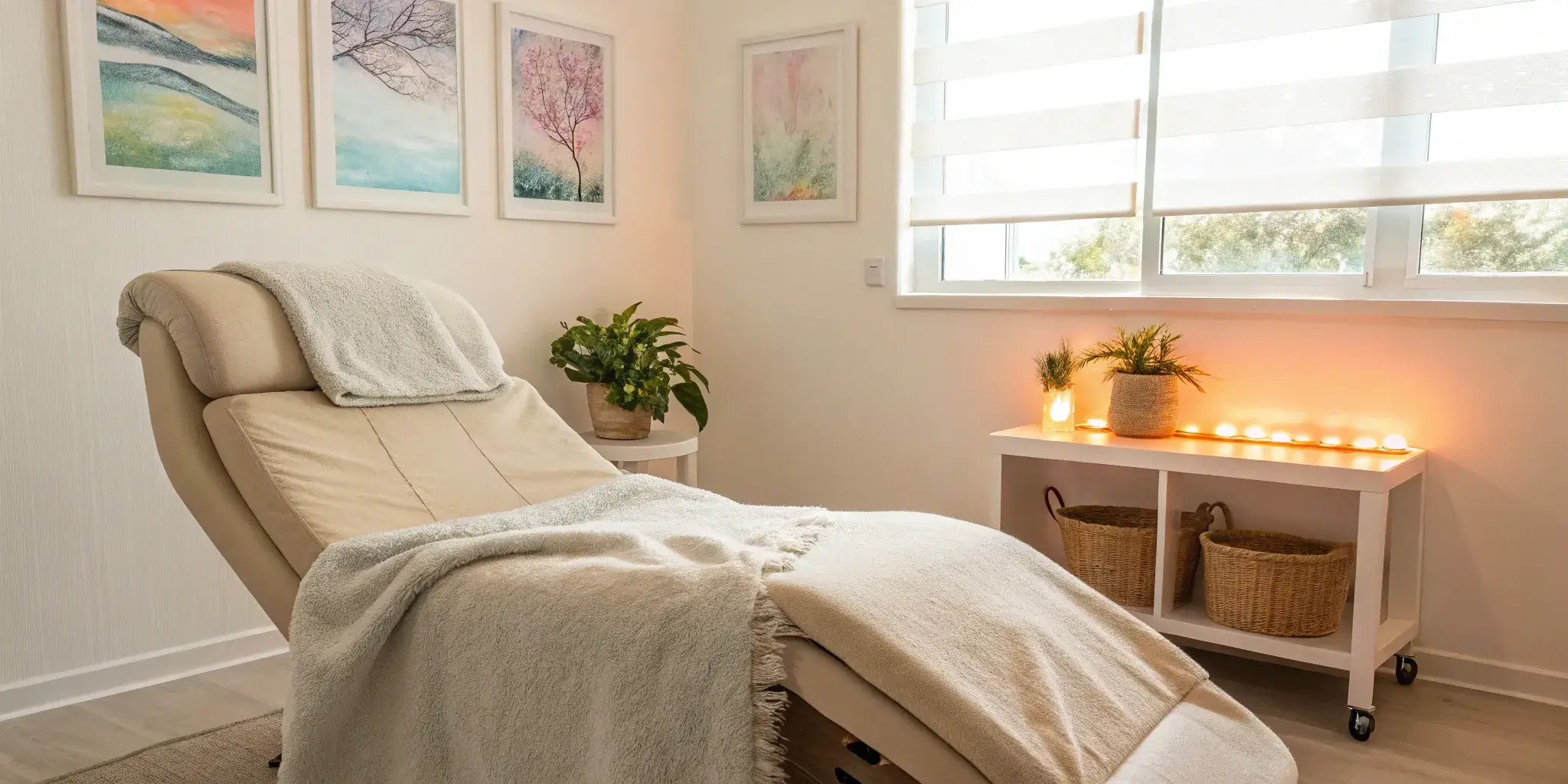 A phototherapy machine in a clinic for treating vitiligo and managing its side effects.