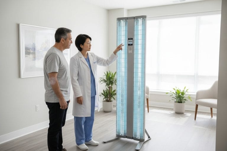 Home Phototherapy For Psoriasis: A New Review Draws The Lines Around Who Should Do It